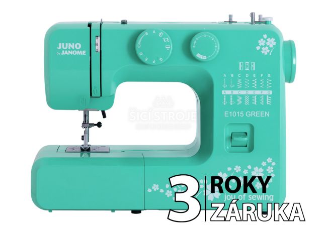 Šicí stroj JANOME JUNO E1015 GREEN