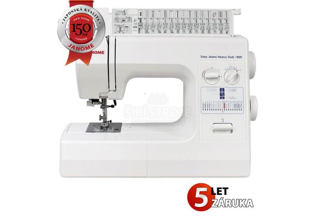 JANOME HD1800 EASY JEANS - rozbalené