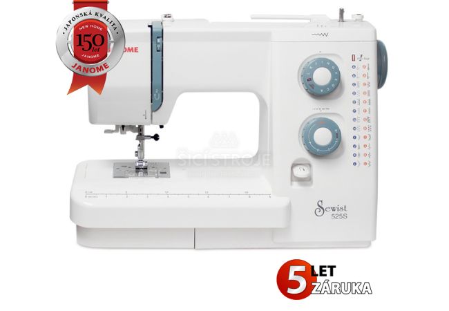 JANOME 525S náhradní díly a servis