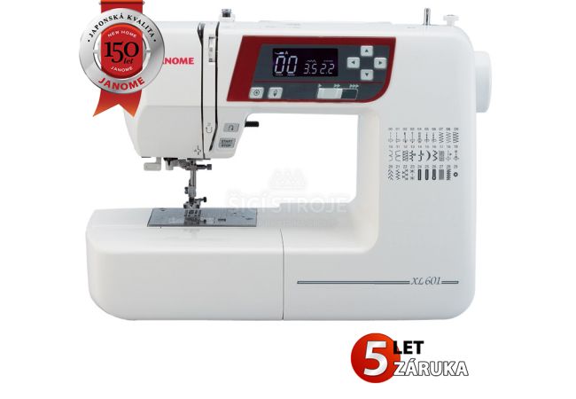 JANOME 601 XL náhradní díly a servis