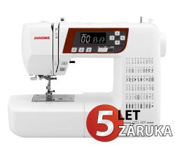 Šicí stroj JANOME 605 QXL + přídavný stůl