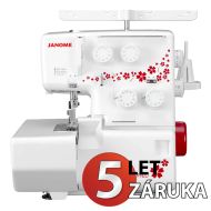 Overlock JANOME 990D + 4 patky ZDARMA!