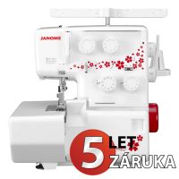 Overlock JANOME 990D + 4 patky ZDARMA!