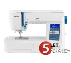 Šicí stroj JANOME SKYLINE S6 velikosti XL