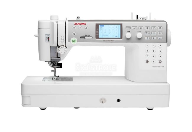 JANOME MEMORY CRAFT 6700 PROFESSIONAL XXL
