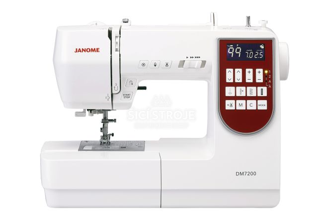 JANOME DM7200 + přídavný stolek