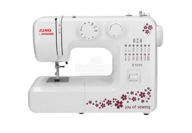 Šicí stroj JANOME JUNO E1015 - rozbalené