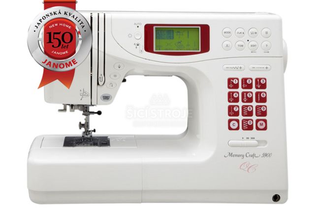 JANOME MEMORY CRAFT 5900 náhradní díly a servis