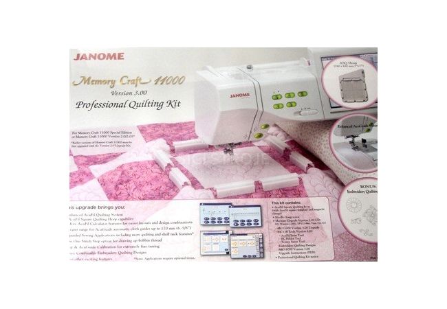 Profesionální quiltovací sada Janome Quilting Kit 3.0