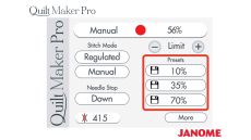 Quiltovací stroj s dlouhým ramenem Janome Quilt Maker Pro 18