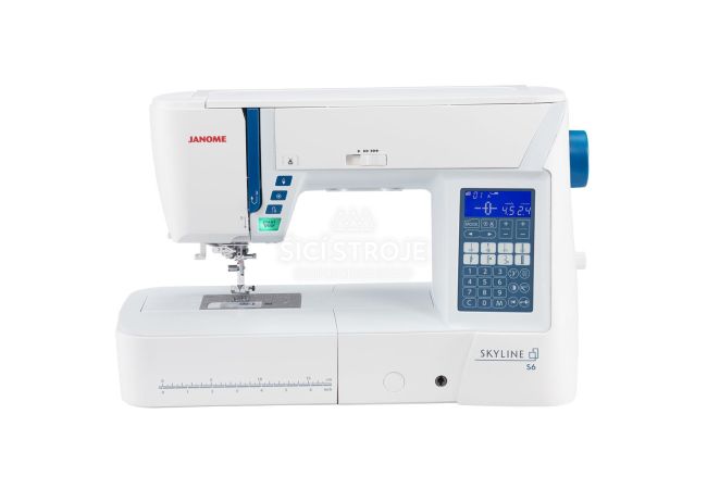 Šicí stroj JANOME SKYLINE S6 velikosti XL