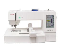 Vyšívací stroj JANOME MEMORY CRAFT 400E velikosti XXL