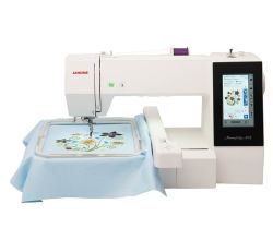 Vyšívací stroj JANOME MEMORY CRAFT 500E velikosti XXL