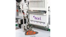 Průmyslový vyšívací stroj TEXI 1501 TS PREMIUM B SET našívání korálků