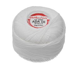 Příze pro frivolitky Ada 10 50 g - 0400