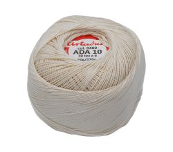 Příze pro frivolitky Ada 10 50 g - 0402