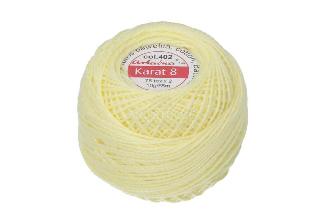 Háčkovací příze Karat 8 10 g - 1502