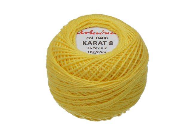 Háčkovací příze Karat 8 10 g - 1505