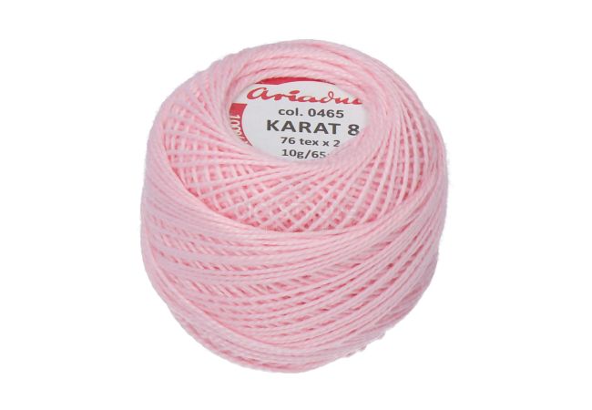 Háčkovací příze Karat 8 10 g - 1543