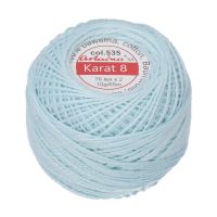 Háčkovací příze Karat 8 10 g - 1639