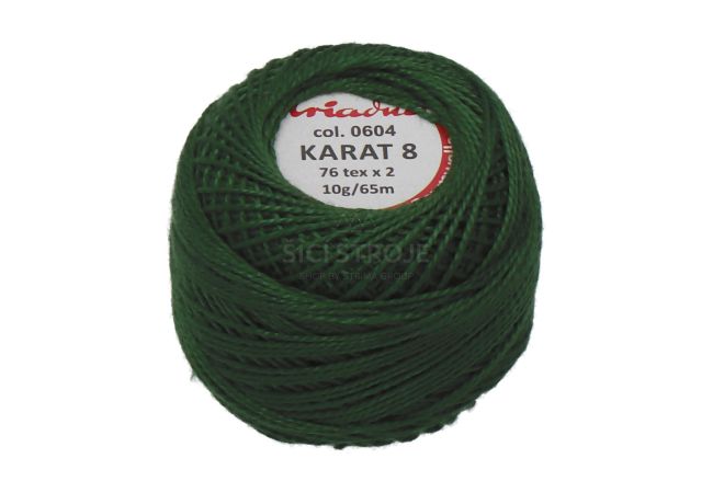 Háčkovací příze Karat 8 10 g - 1688