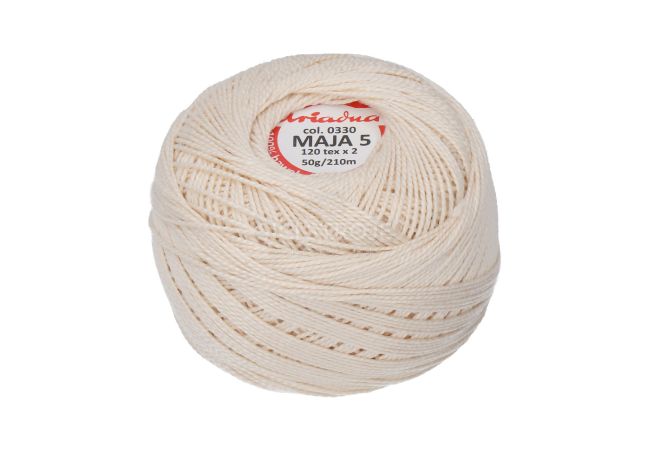 Háčkovací příze Maja 5 50 g - 0330