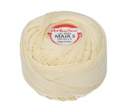 Háčkovací příze Maja 5 50 g - 0331