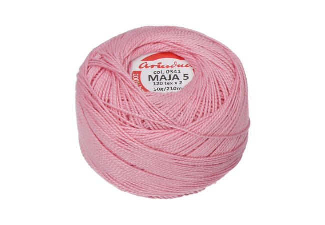 Háčkovací příze Maja 5 50 g - 0341