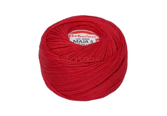 Háčkovací příze Maja 5 50 g - 0345