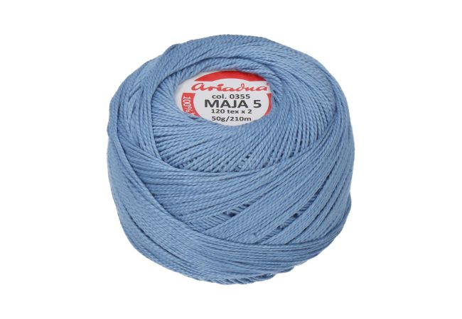 Háčkovací příze Maja 5 50 g - 0355