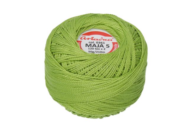 Háčkovací příze Maja 5 50 g - 0361