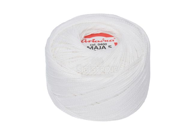 Háčkovací příze Maja 5 50 g - 0400