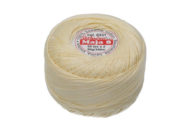 Háčkovací příze Maja 8 50 g - 0331