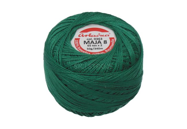 Háčkovací příze Maja 8 50 g - 0363