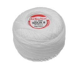 Háčkovací příze Maja 8 50 g - 0400