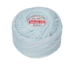 Vícebarevná příze Multi 10 50 g - 0201