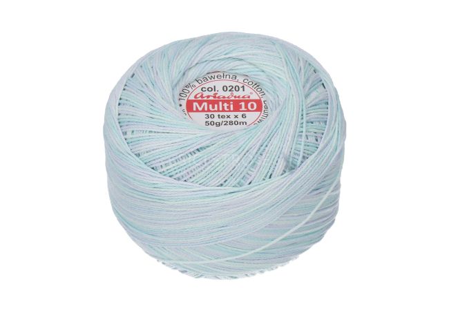 Vícebarevná příze Multi 10 50 g - 0201