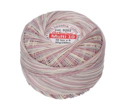 Vícebarevná příze Multi 10 50 g - 0202