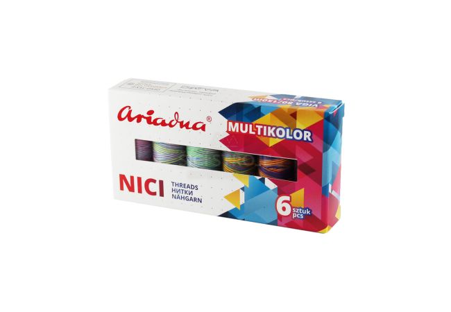 Sestava nití Multicolor Sky Viga 80/150 m - 6 barev (nebe)