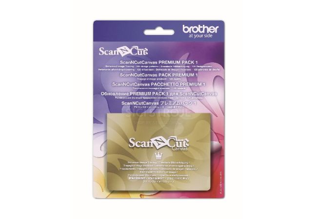 Aktivační karta pro plotry Brother ScanNCut - 125 vzorů