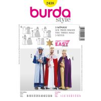 Střih Burda 2438 - Tři králové