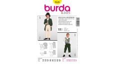 Střih Burda 9528 - Dětský historický oblek