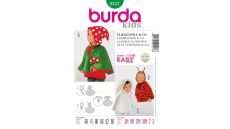 Střih Burda 2517 - Muchomůrka, beruška. králíček