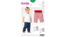 Střih Burda 9359 - Dětské džínové kalhoty, tříčtvrteční kalhoty