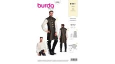 Střih Burda 6399 - Pánský renesanční kostým