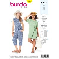 Střih Burda 9325 - Dětský overal