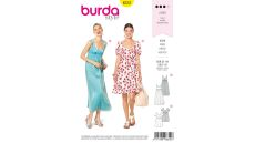 Střih Burda 6312 - Empírové šaty, letní šaty