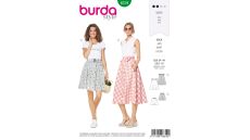 Střih Burda 6319 - Kolová sukně, kruhová sukně, letní sukně