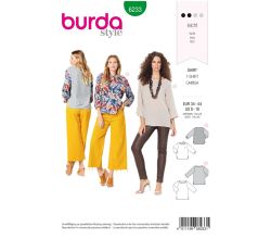 Střih Burda 6233 - Halenka