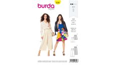 Střih Burda 6226 - Letní kalhoty, lněné kalhoty, šortky